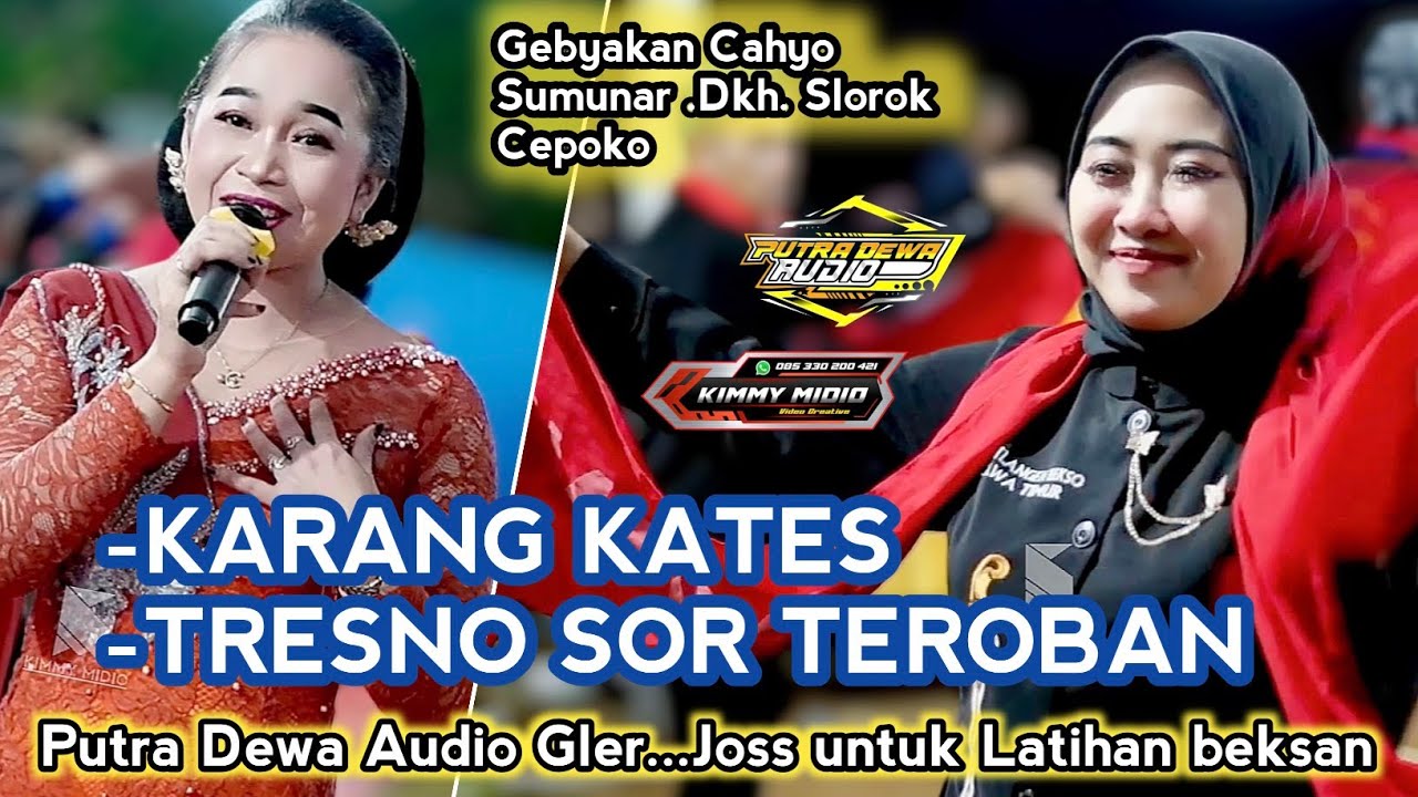 KARANG KATES - TRESNO SOR TEROBAN || TAYUB GEBYAKAN CAHYO SUMUNAR CEPOKO
