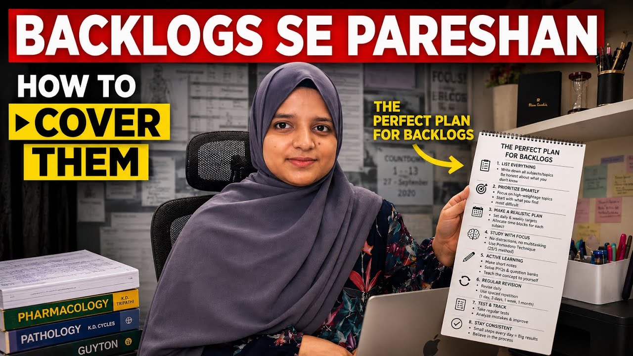 How to Complete Your NEET Backlog FAST 🔥 | Backlog Cover Strategy for NEET 2027