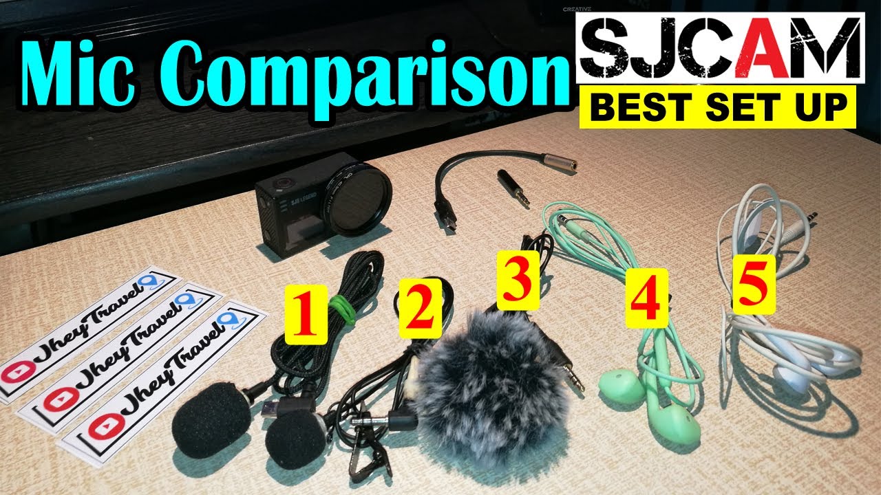 SJ CAM BEST MIC SET UP FOR MOTO VLOG | SJ6 LEGEND