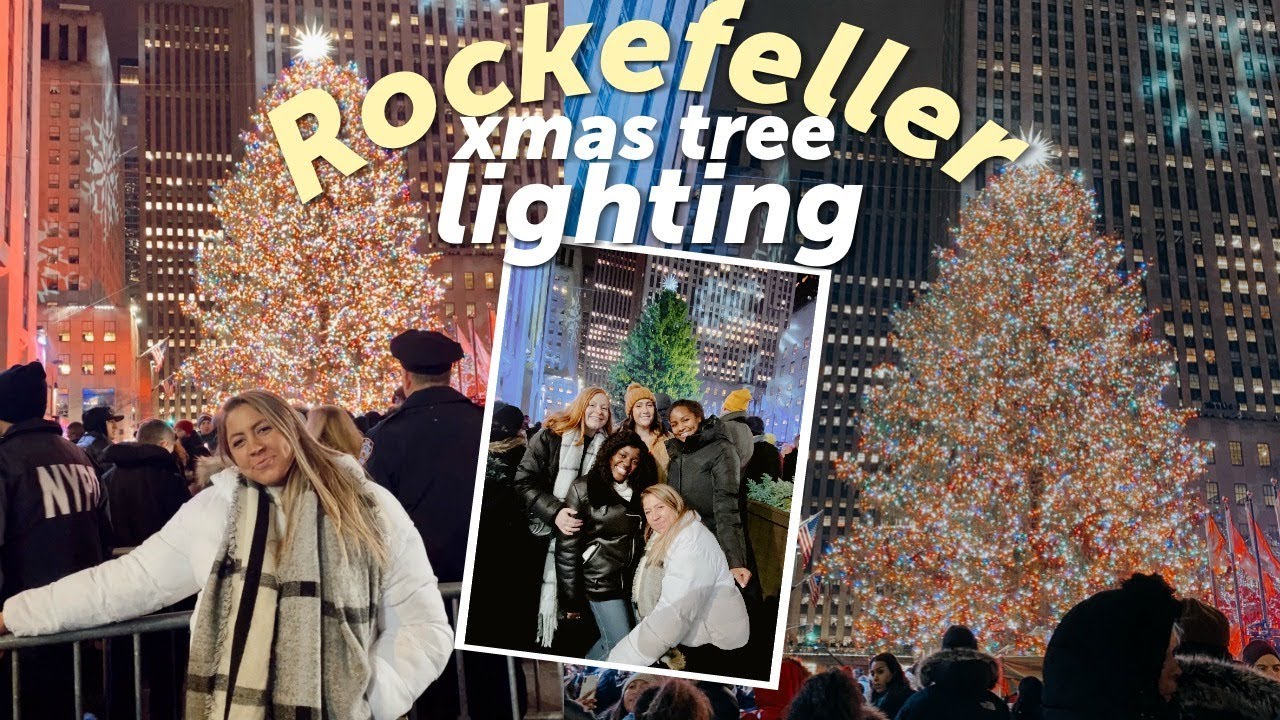 Rockefeller Tree Lighting | Vlogmas 5, 2019