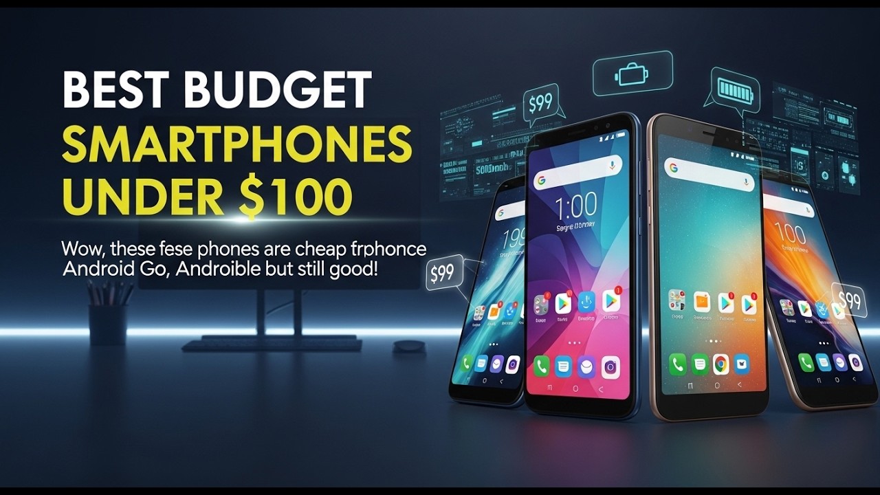 TOP 5 Best Budget Smartphones Under $100 2026 | Smartphones Under $100 That Feel Like Flagships