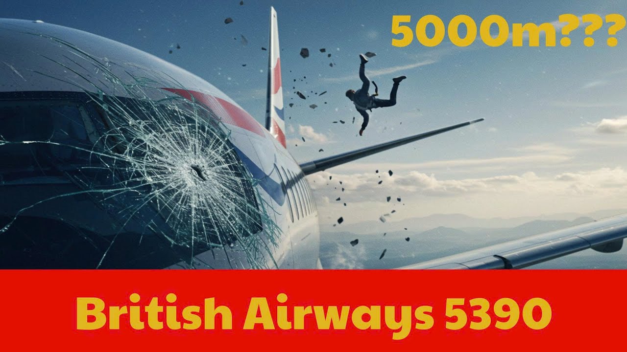 British Airways 5390 &ndash; When the Pilot Was Sucked Out of the Cabin at 5,000 Meters