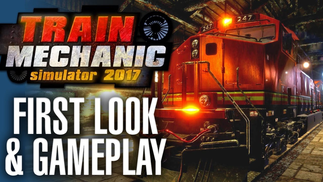 Train Mechanic Simulator 2017 | Train Towing! | First Look and Gameplay