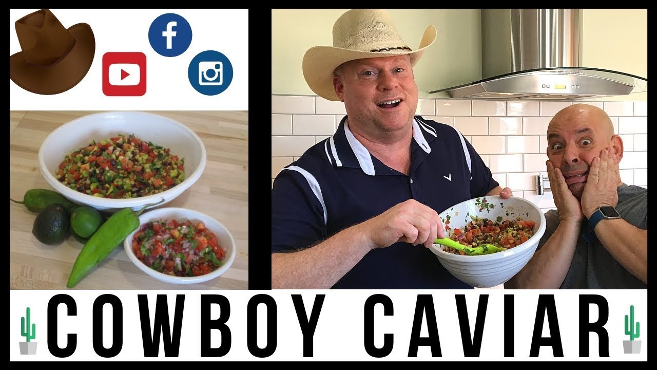 Vegan Cowboy Caviar and Pico de Gallo BABY!!! (Texas Caviar)