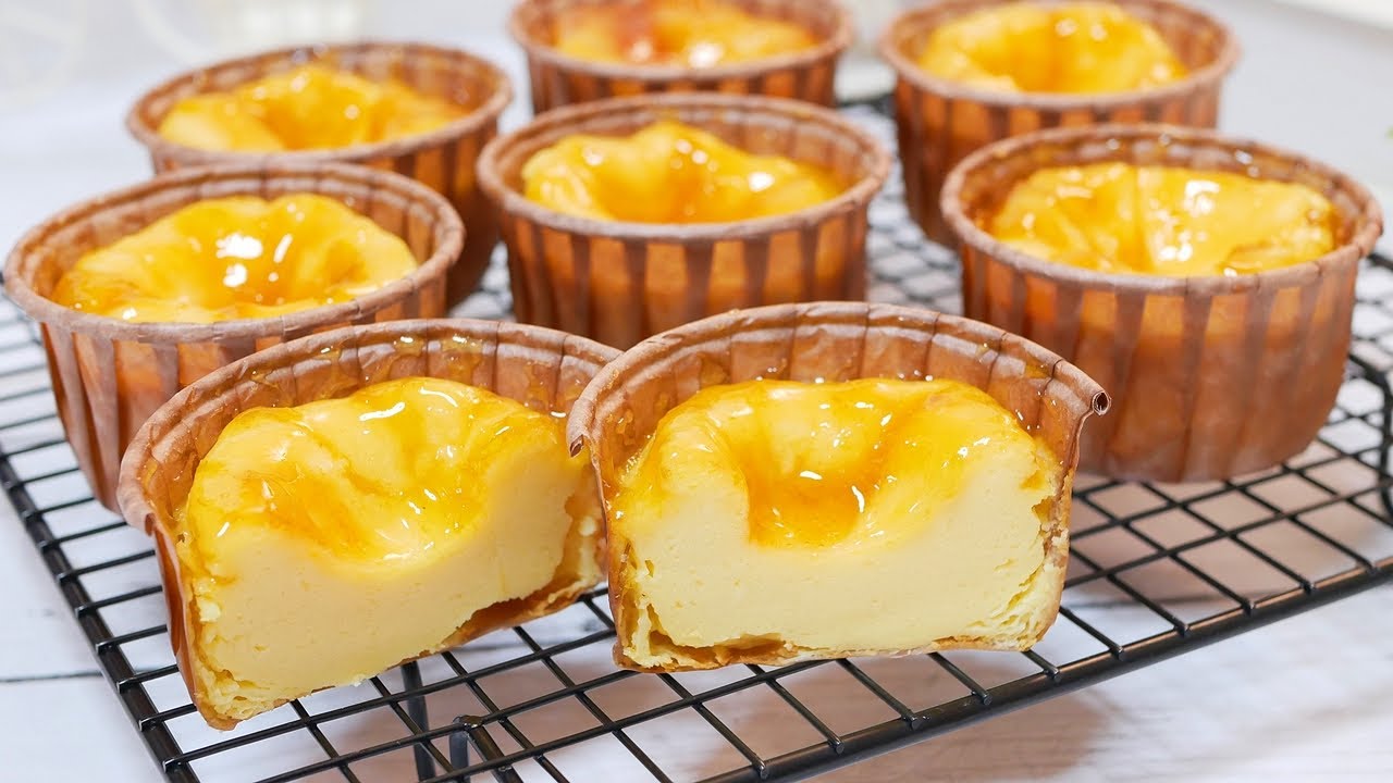 簡単！しっとり濃厚カップチーズケーキの作り方 How to make a rich cup cheesecake