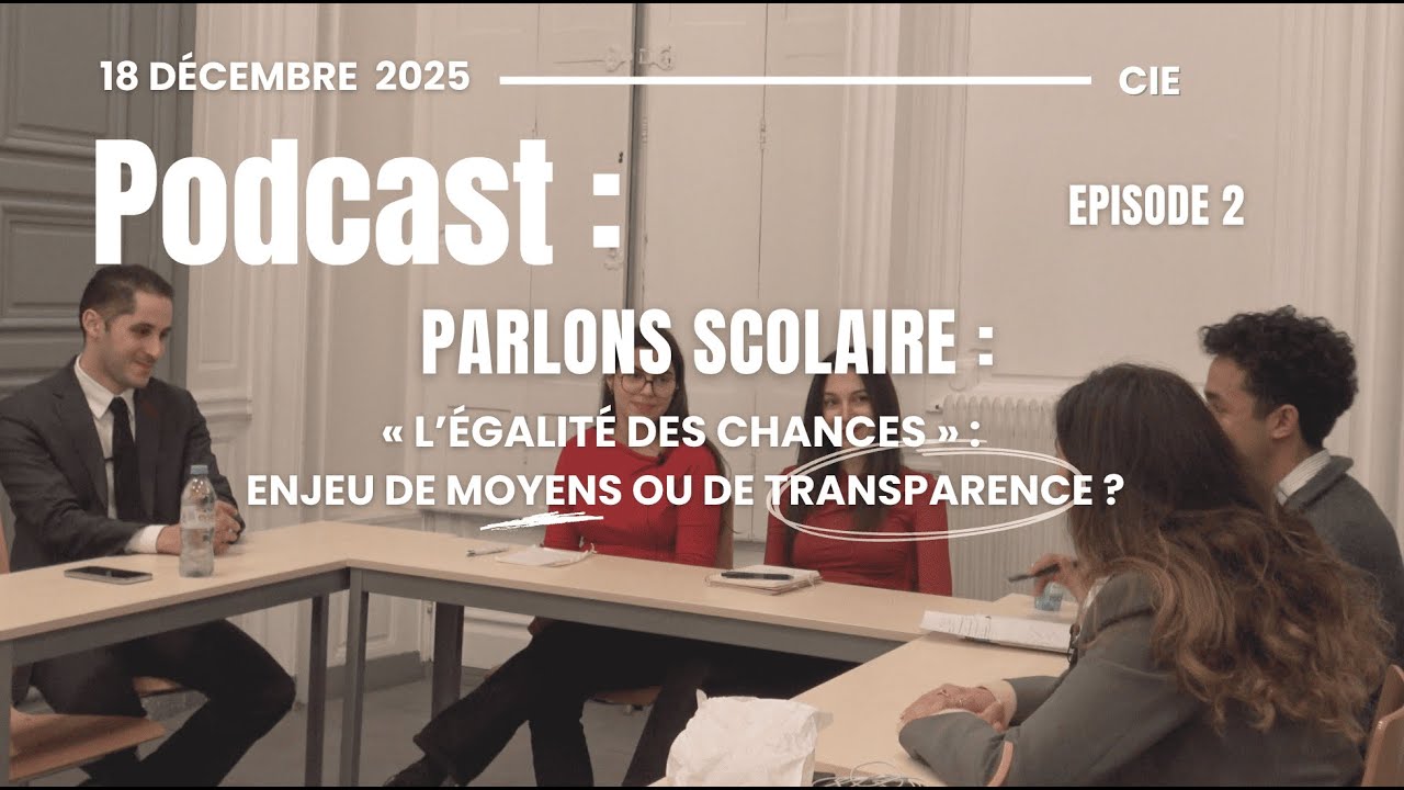 « L'Egalité des chances » : enjeu de moyens ou de transparence ?