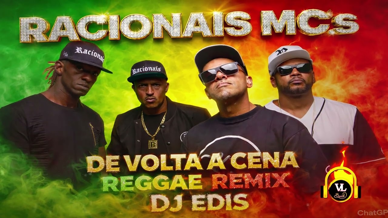 RACIONAIS MC’s “De Volta à Cena” REGGAE REMIX 🌴🔥 DJ EDIS VL BEAT (A Versão Que Você Nunca Ouviu!)
