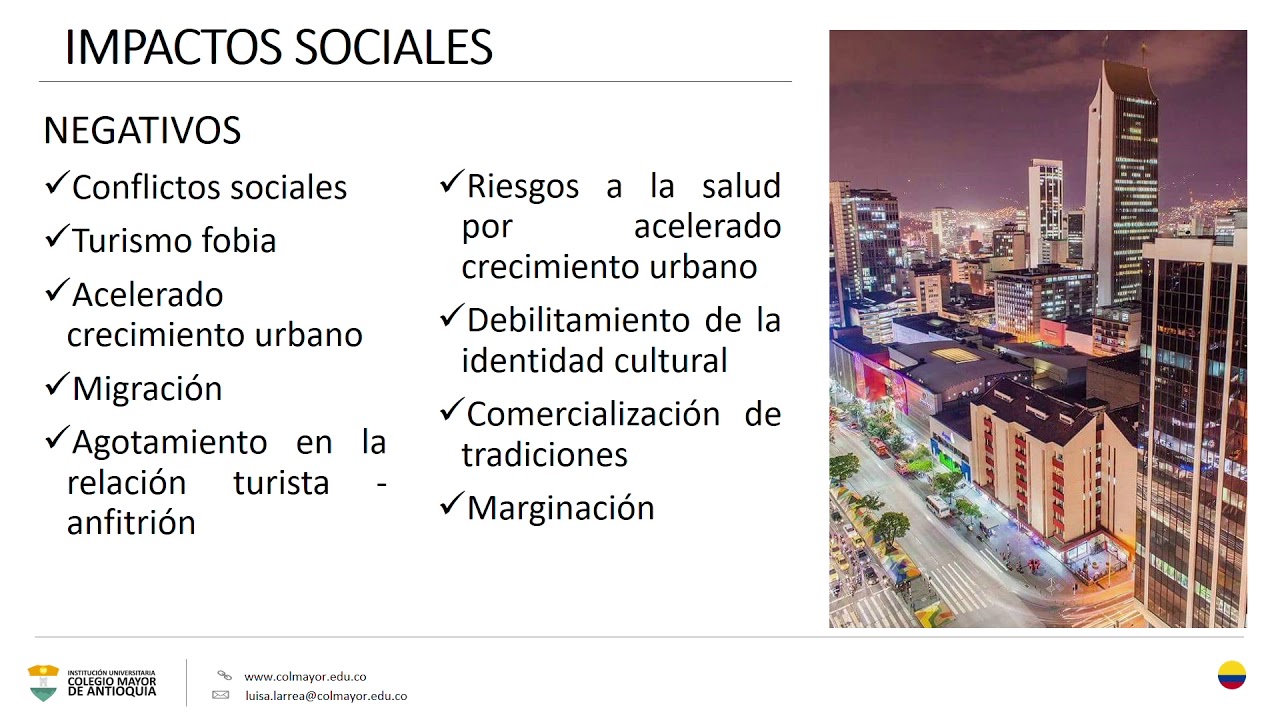 Los impactos del Turismo
