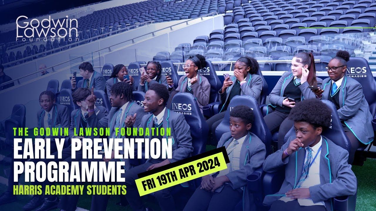 GODWIN LAWSON FOUNDATION EARLY PREVENTION PROGRAMME - TOTTENHAM HOTSPUR STADIUM - FRI 19TH APR 2024