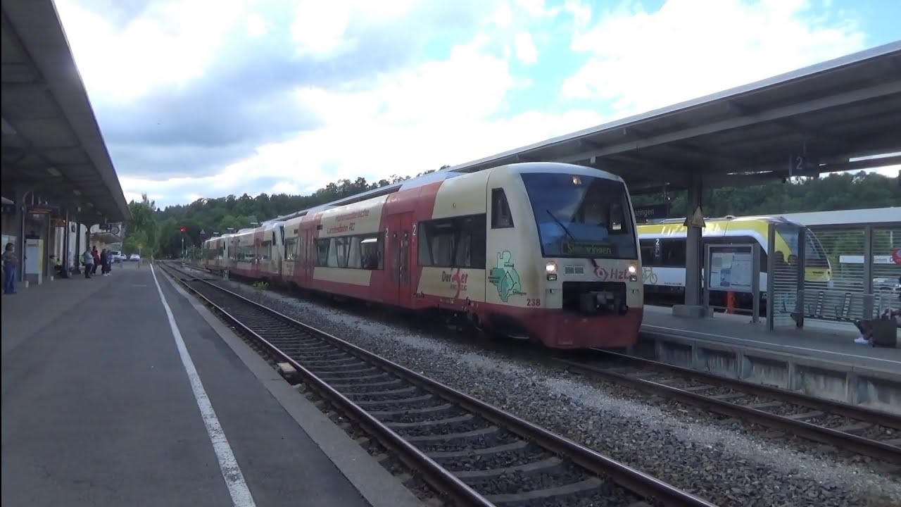 Drei mal SWEG 650 (HZL) in Sigmaringen