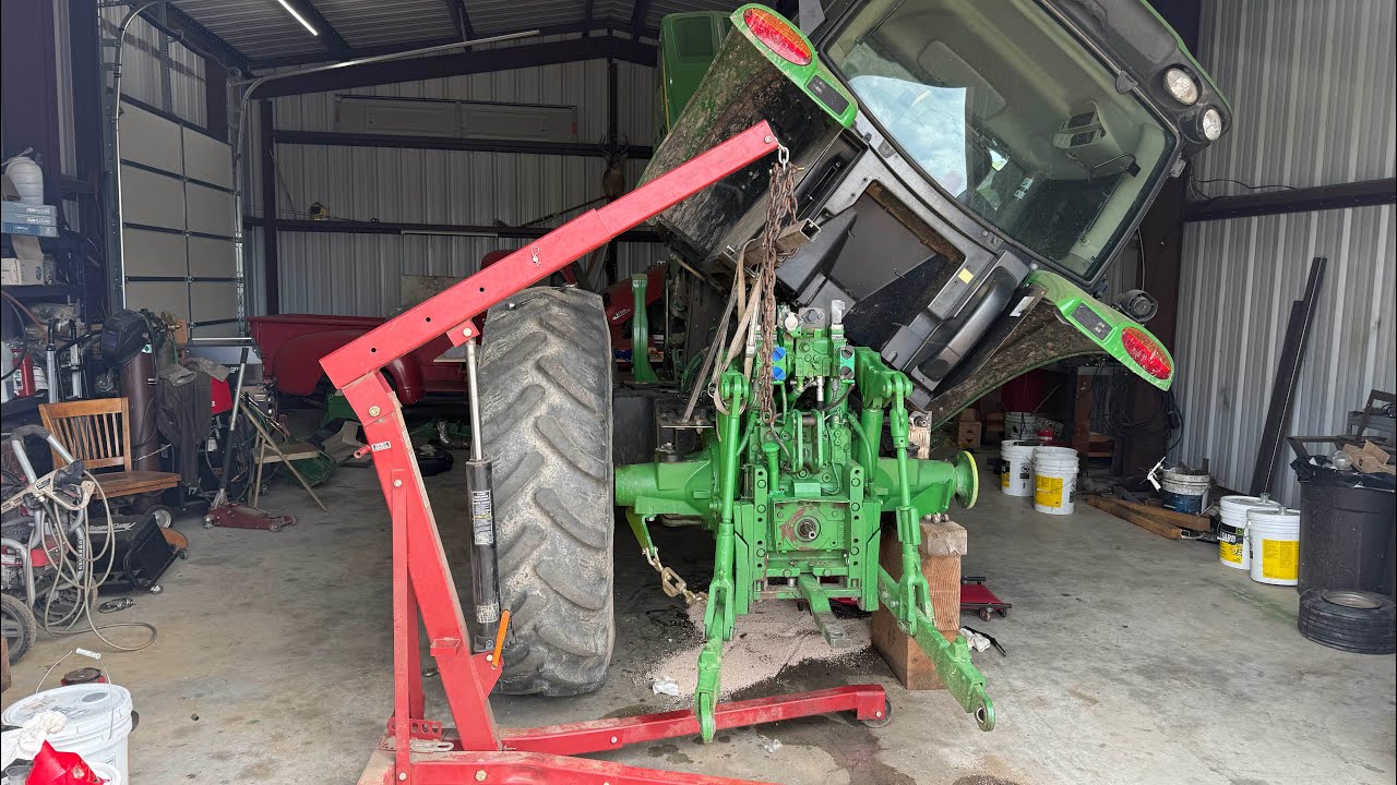 John Deere Cab tilt