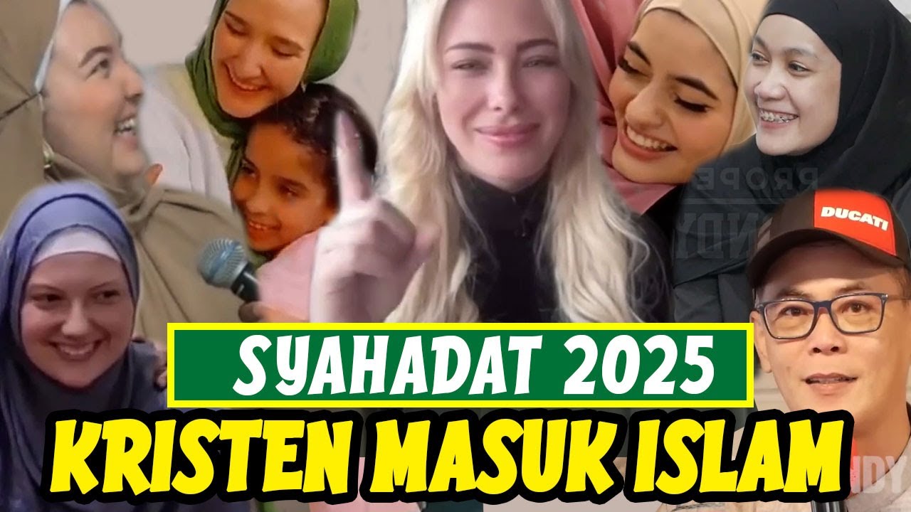 Orang-Orang Kristen Syahadat Masuk Islam with Lily Jay & Dondy Tan - Minal 'Aidin wal Faizin
