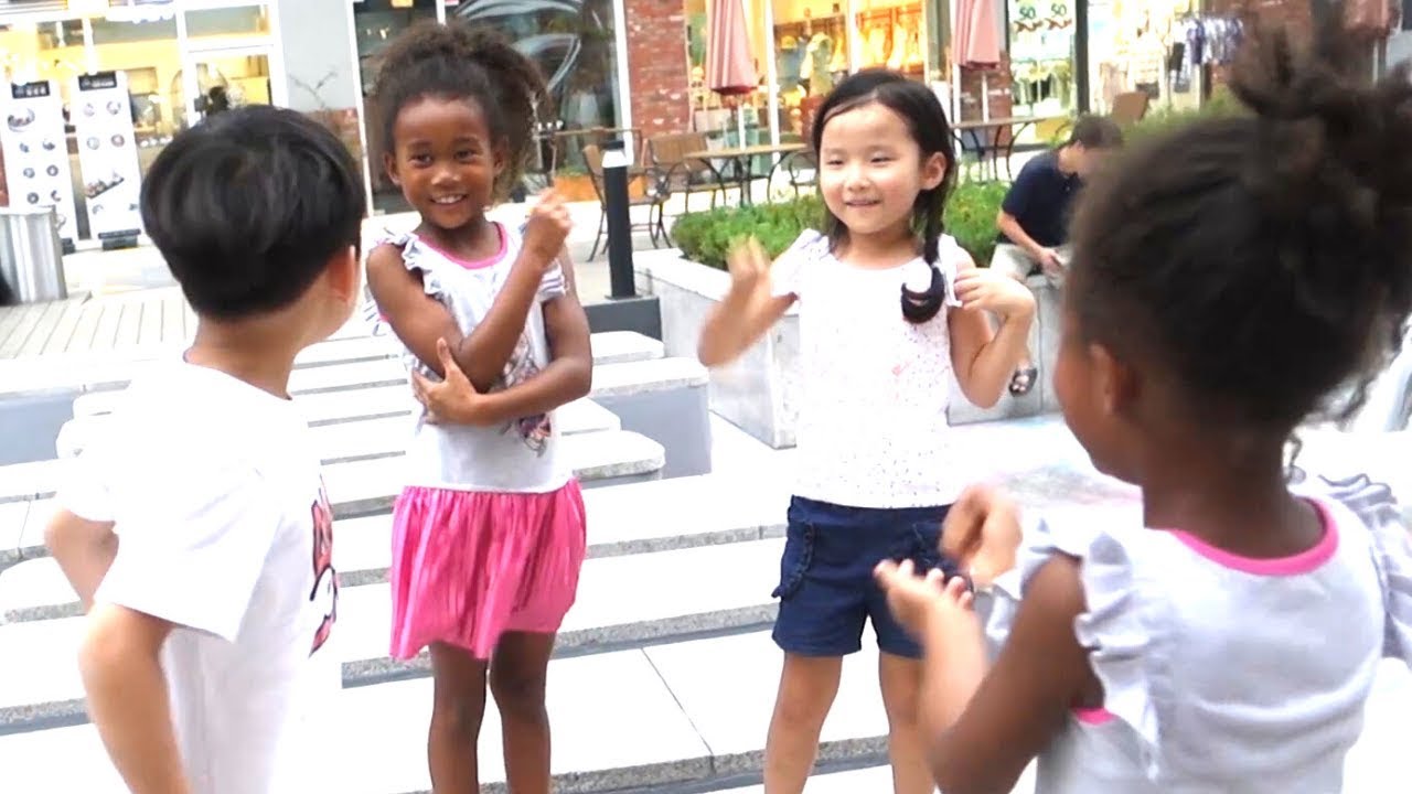 Korean Kids React to Black Korean Kids for the first time (ft. Pape San) 2019 South Korea Vlog #6