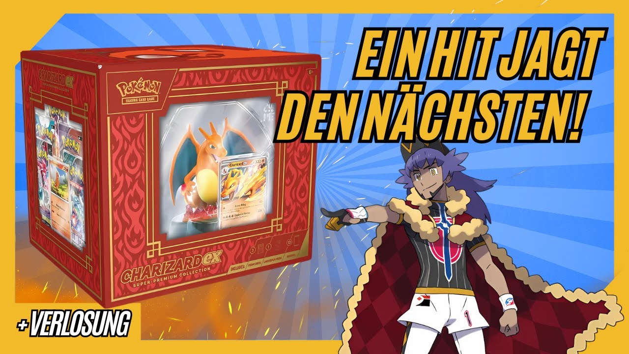 🔥Feurige VERLOSUNG 🔥 Glurak EX Super Premium Kollektion #pokemon #tcg #glurak #charizard #pokemontcg