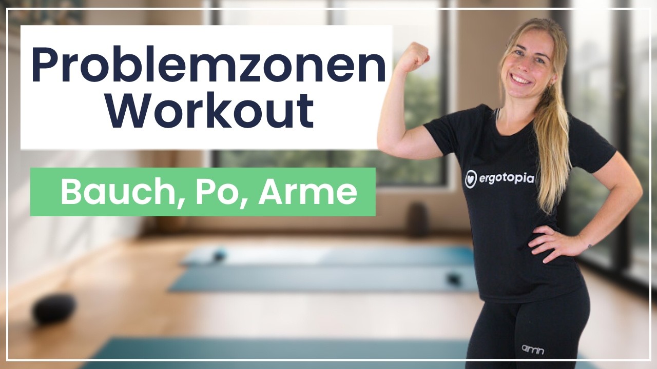 15 MIN Problemzonen-Workout - Straffe Bauch, Po und Arme!