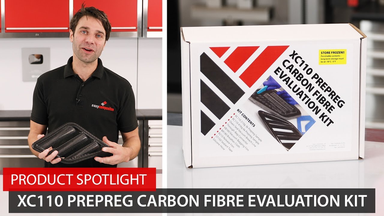 XC110 Prepreg Carbon Fibre Evaluation Kit - Product Spotlight