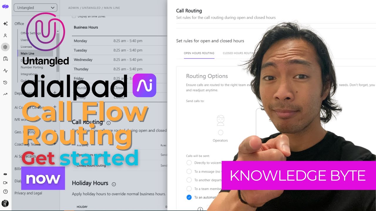 Dialpad Call Flow Routing. Get Started Now.