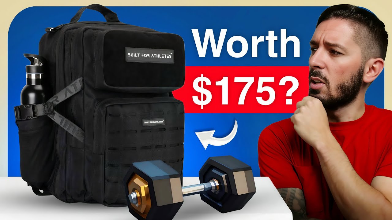 Built for Athletes Medium 25L Backpack Review (BRUTALLY Honest)