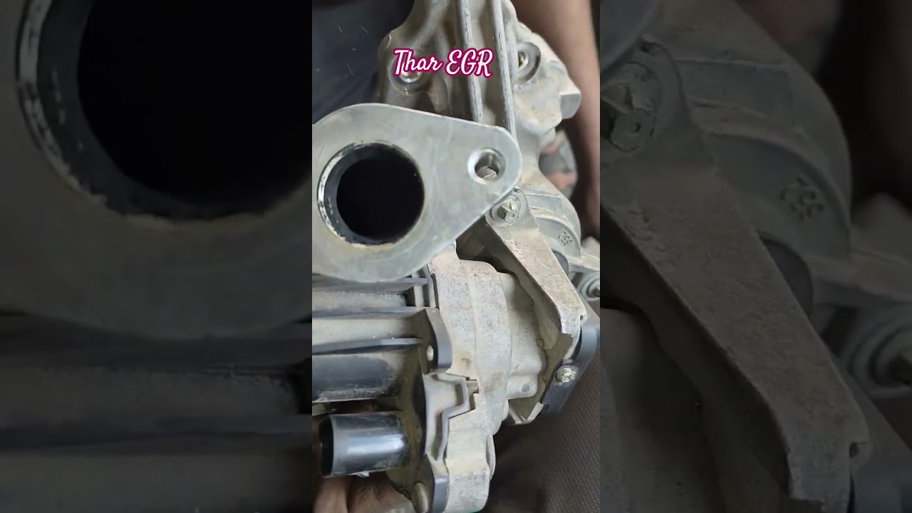 Mahindra Thar EGR Clean #low pickup problem #automobile #mechanic #audimodel #mahindra