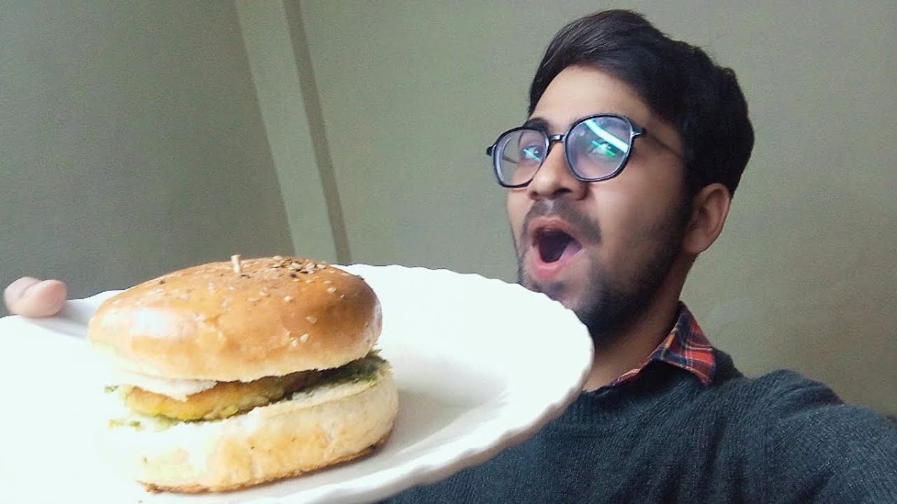 Subha subha homemade burger breakfast 🤤