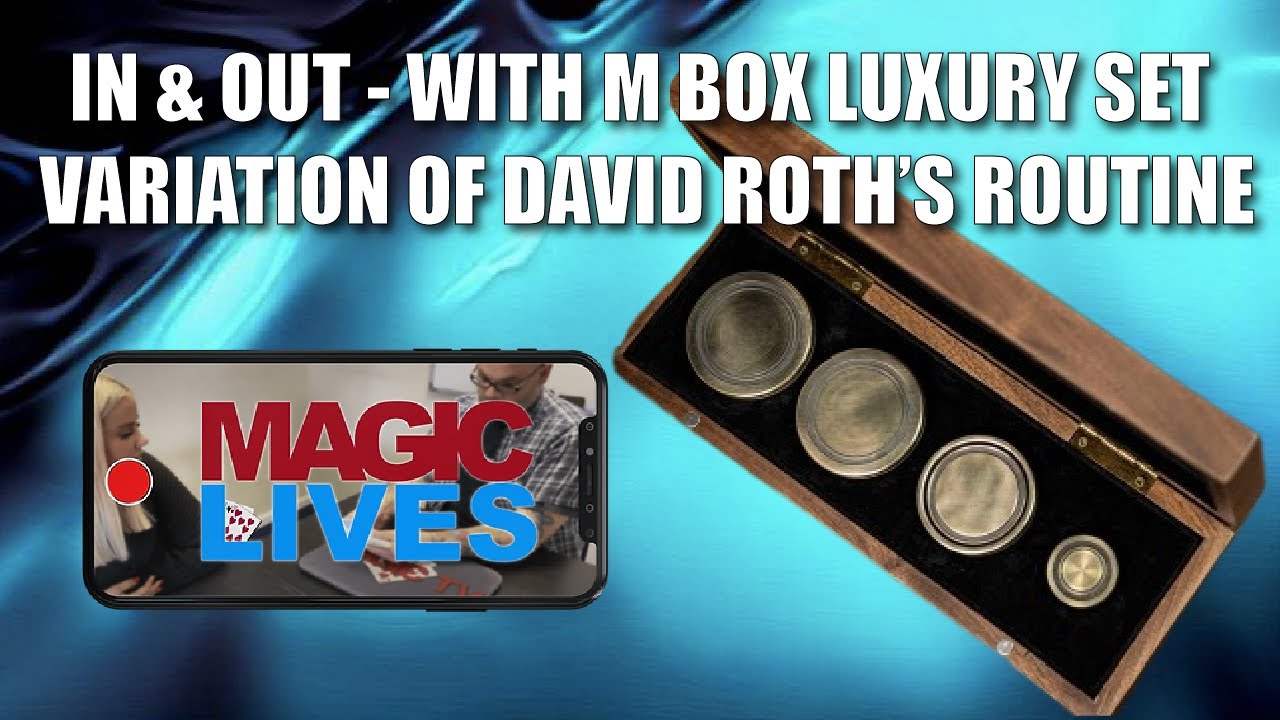 Out In Out Variation Using M Box Luxury Set by Artisan Coin & Jimmy Fan | David Roth + TCC
