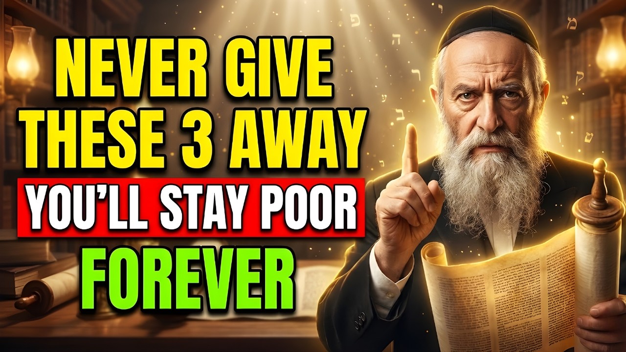 Rabbi’s Warning: Never Give Away These 3 Things If You Want Financial Stability