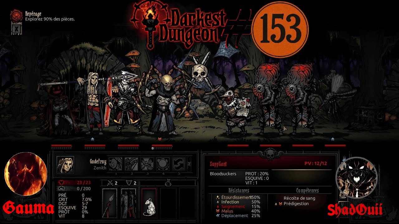 PETITE EXPLORATION TRANQUILLE  | DARKEST DUNGEON | EN DUO | MODDÉ (270 mods) 