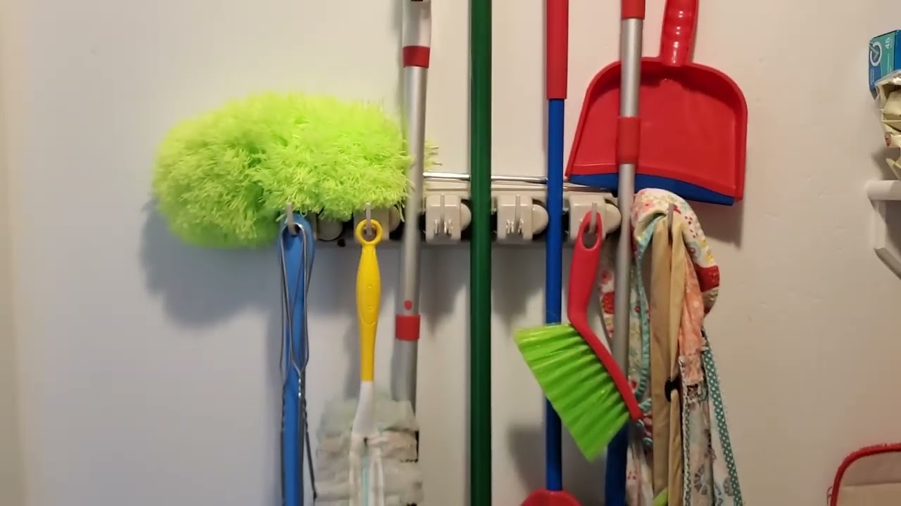 HOME IT Wall Mounted Mop And Broom Holder Review