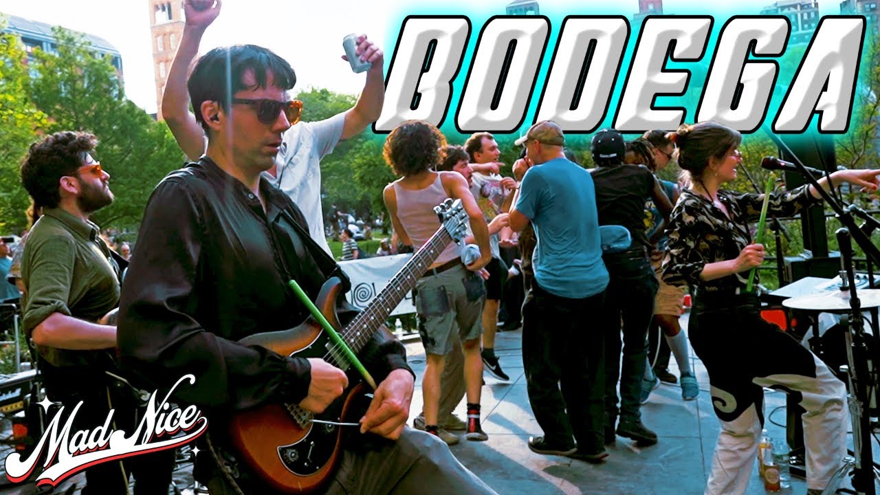 BODEGA - Live at Washington Square Park [FULL SET] - May 2, 2025 | (MadNiceTV)