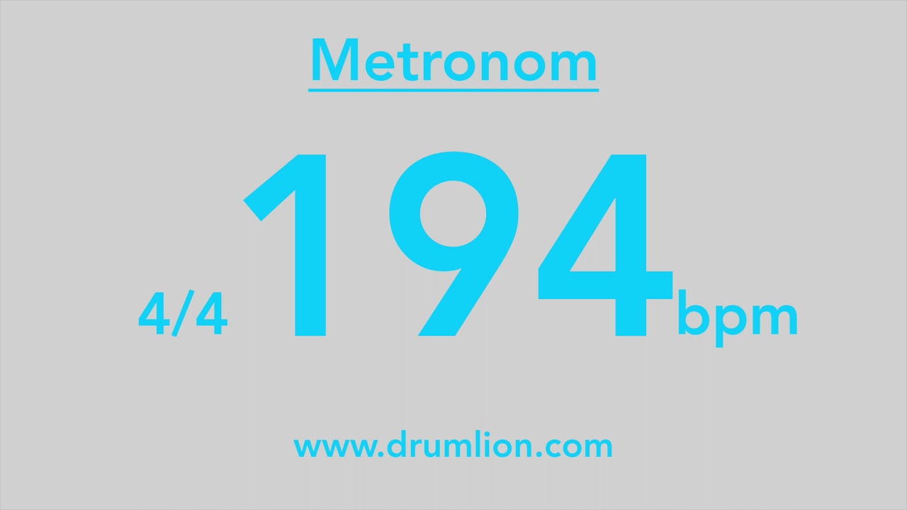 194 bpm - 4/4 | DRUMLION