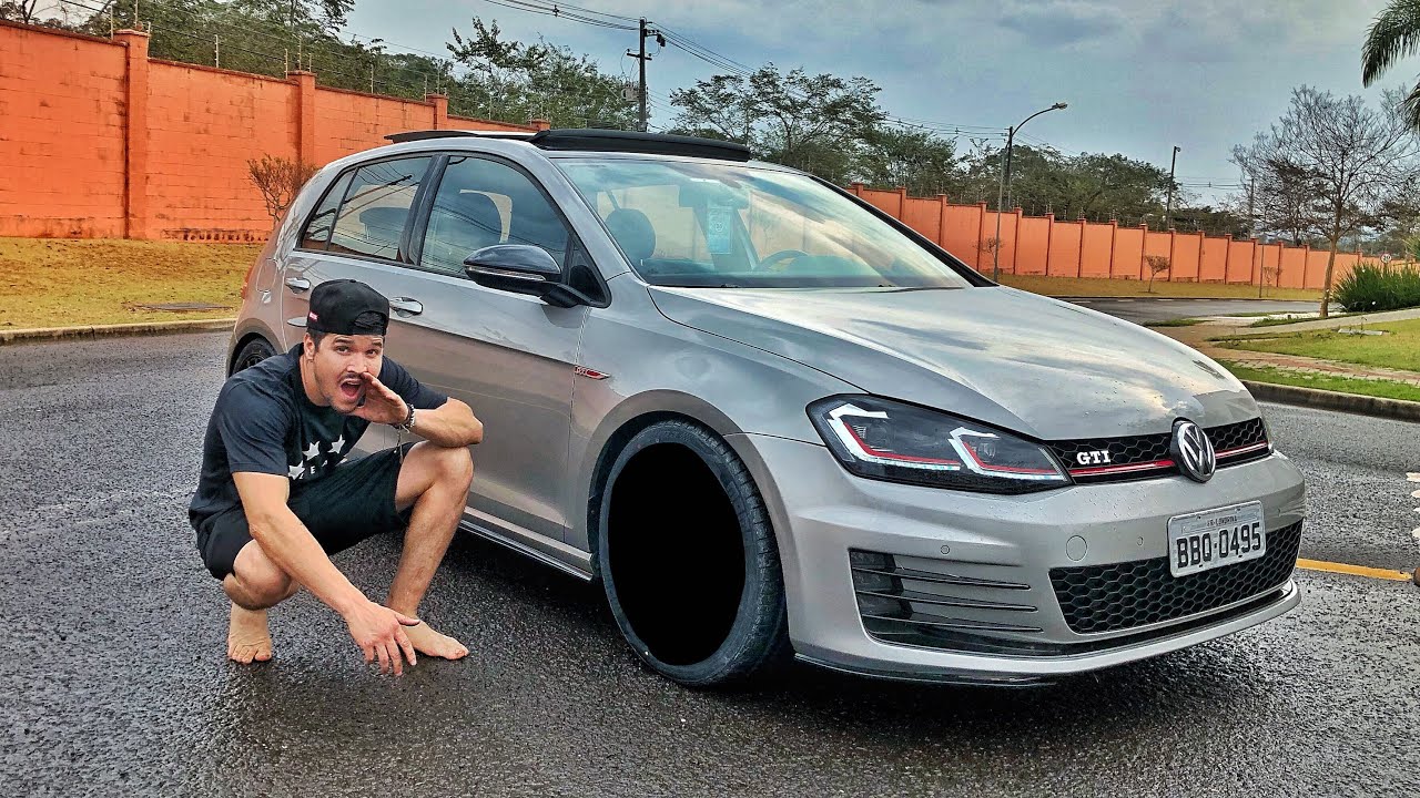 😱😍AS RODAS NOVAS DO MEU GTI, TIREI O INSUFILM 😍😱«FAUSTINO»
