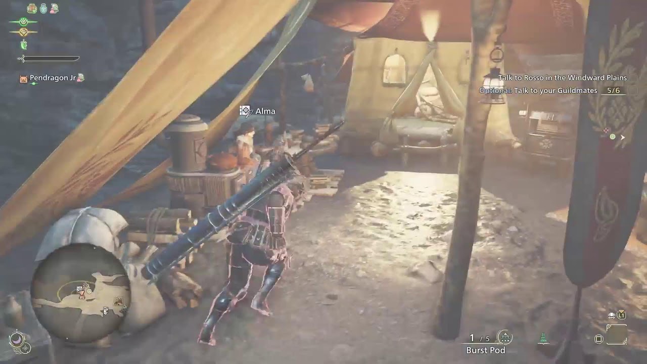 Monster Hunter, Wilds Fighting Black Flame Gooey Monster.