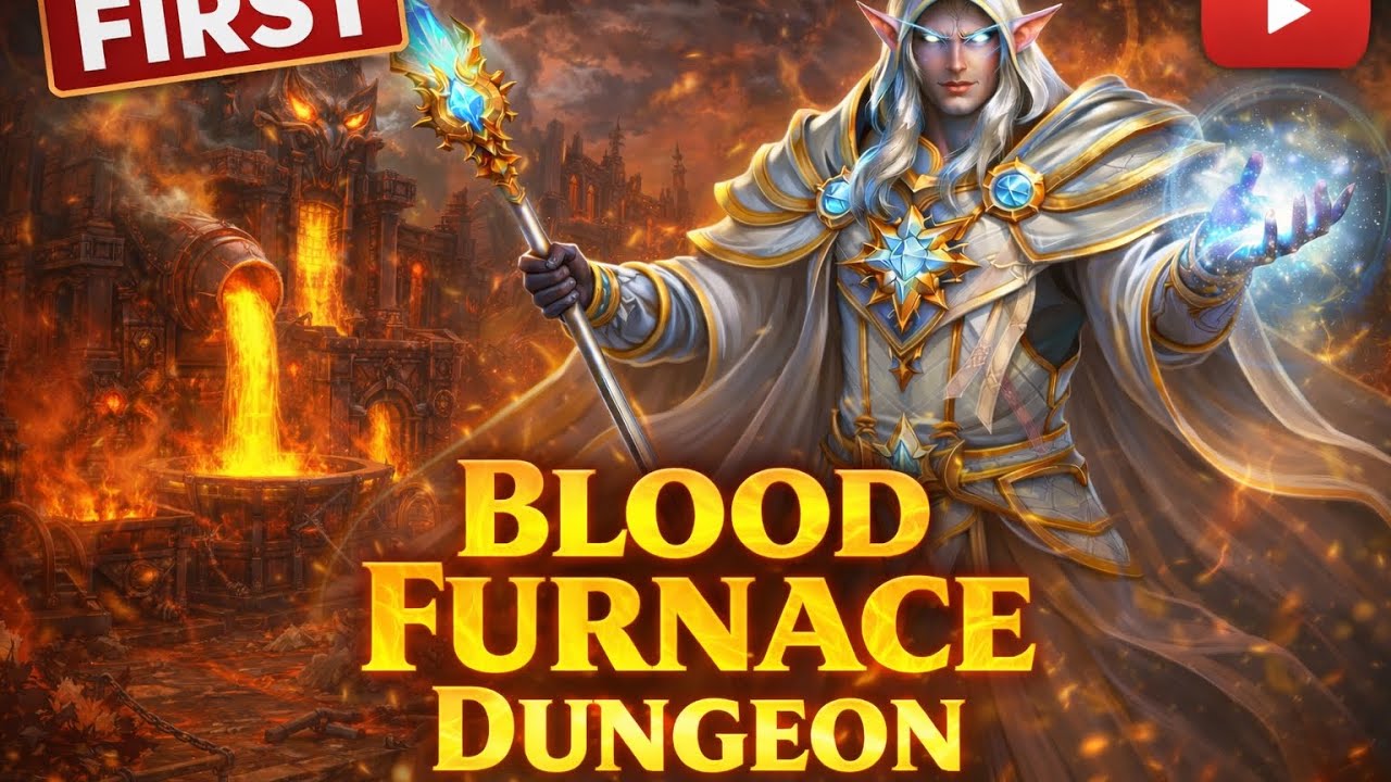 First The Blood Furnace #worldofwarcraft