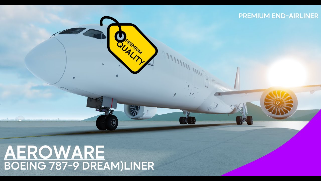 Premium End Airliner - Aeroware BOEING 787-9 DREAM)LINER Review | Tech with Tom Episode 10