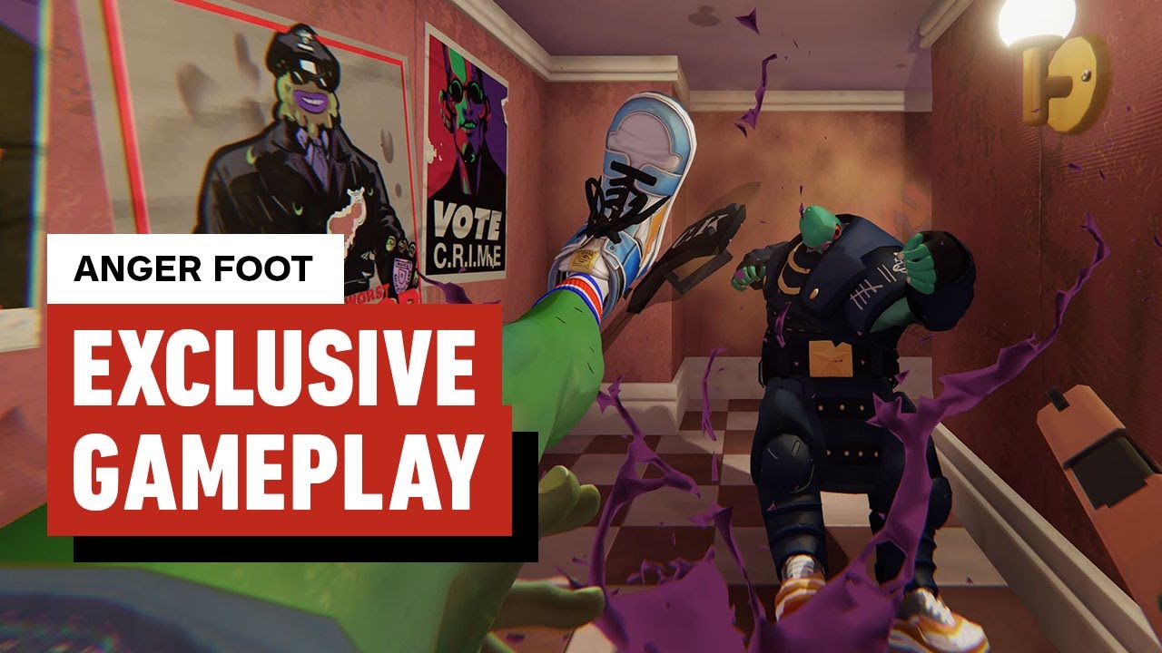 Anger Foot: 10 Minutes of Kick-tastic FPS Gameplay