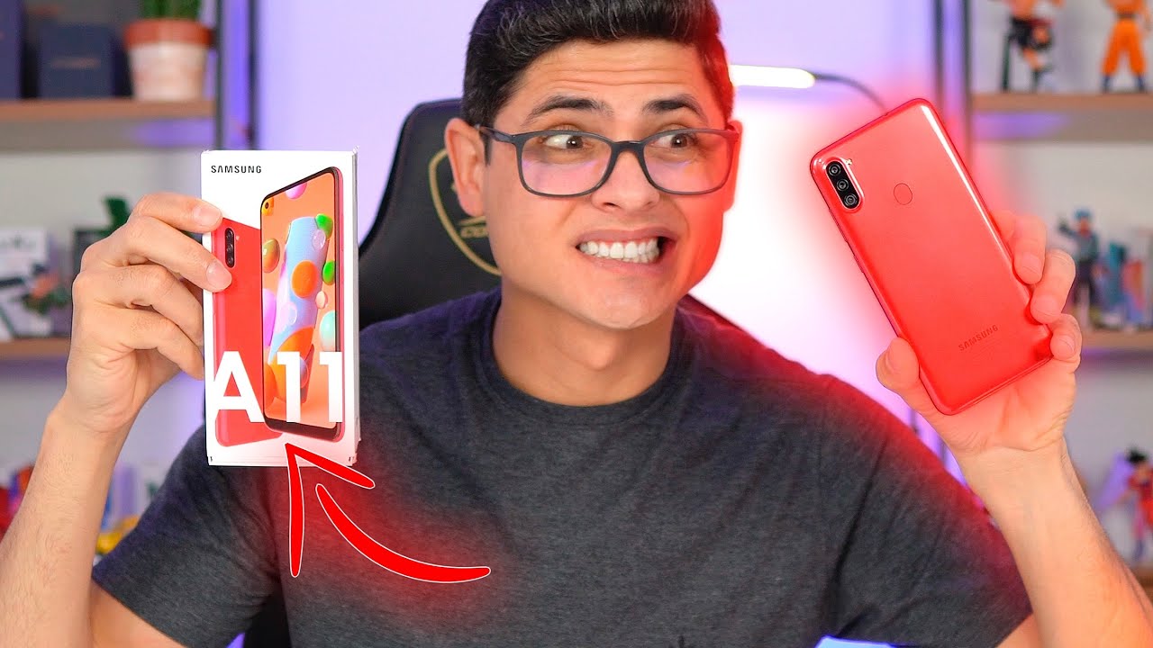Galaxy A11, o famoso BASICÃO da SAMSUNG! Será um bom Smartphone pra você? Unboxing e Impressões