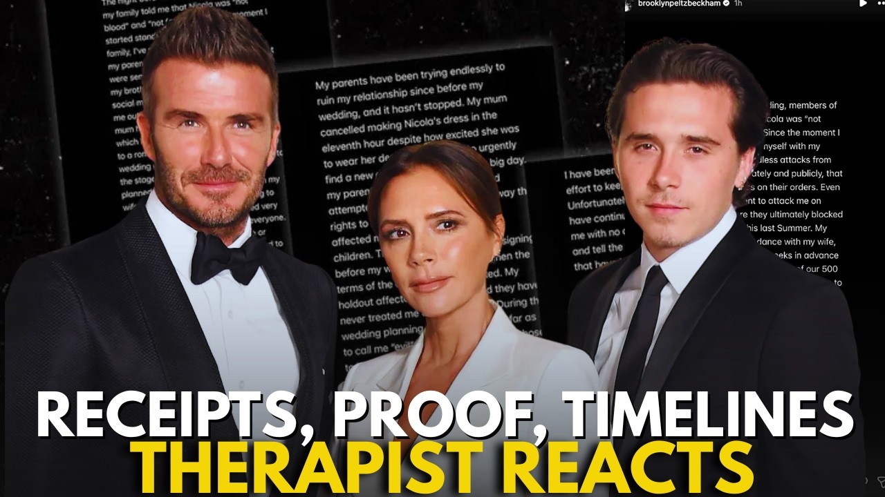 The Beckham Family Drama | What Happens when Children STOP Pretending
