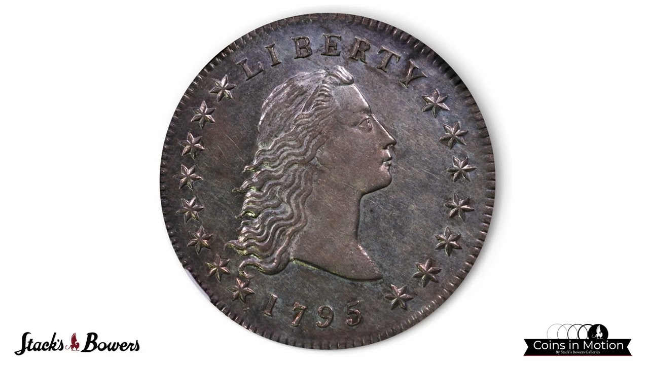 Semi-Prooflike Uncirculated 1795 Flowing Hair Dollar will be selling in the Spring 2023 Auction.