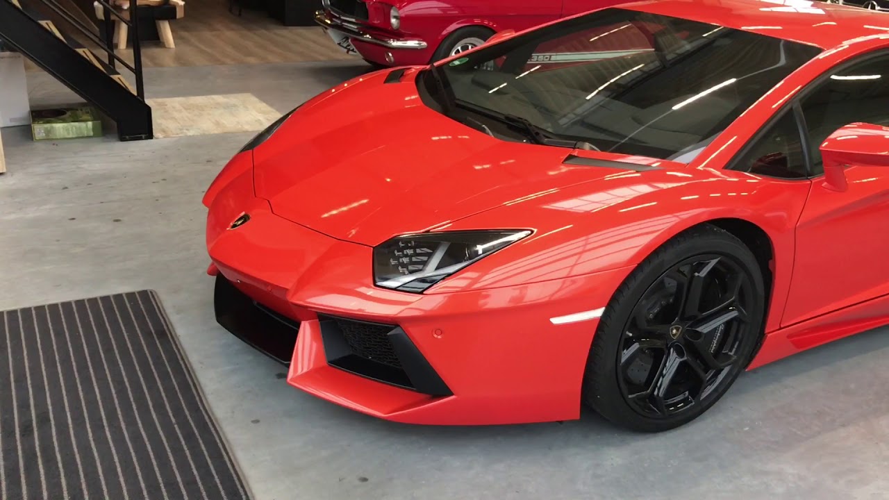 Lamborghini Aventador lp700-4 Arancio Argos by Nino Hooymans dutch
