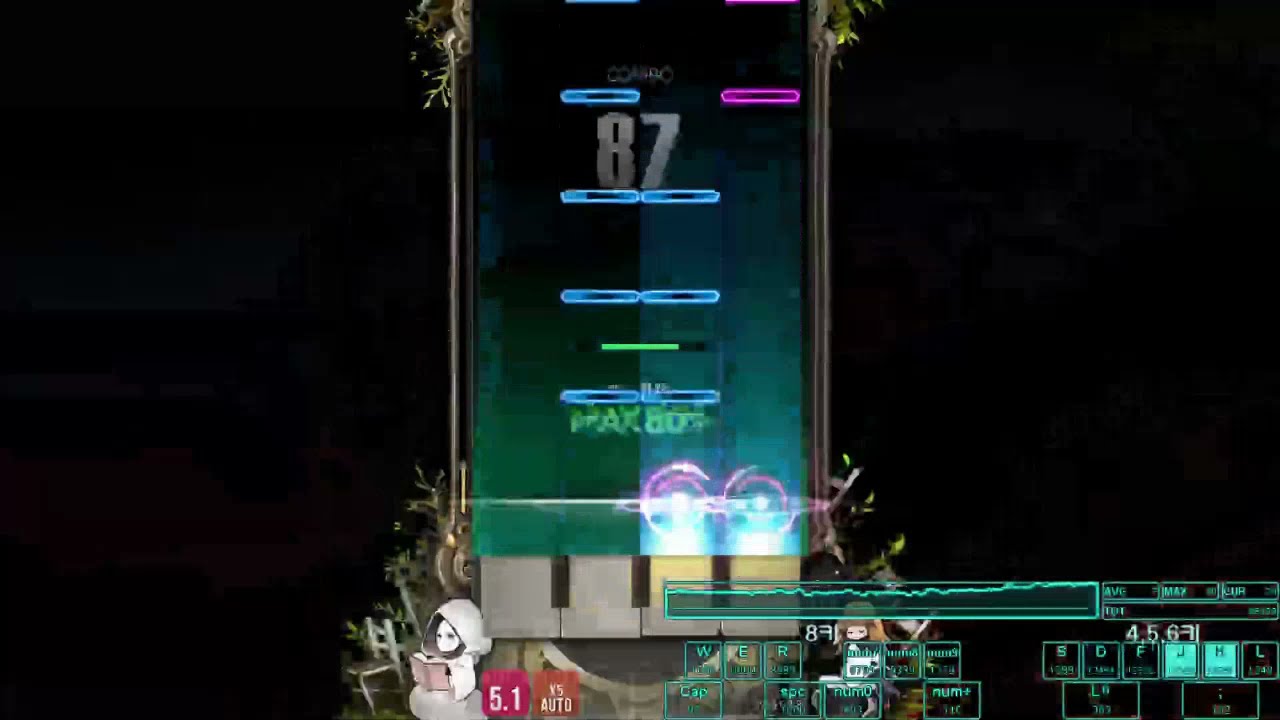 [DJMAX RESPCET V] 나메 4키 sc 짧고굵은 맛보기