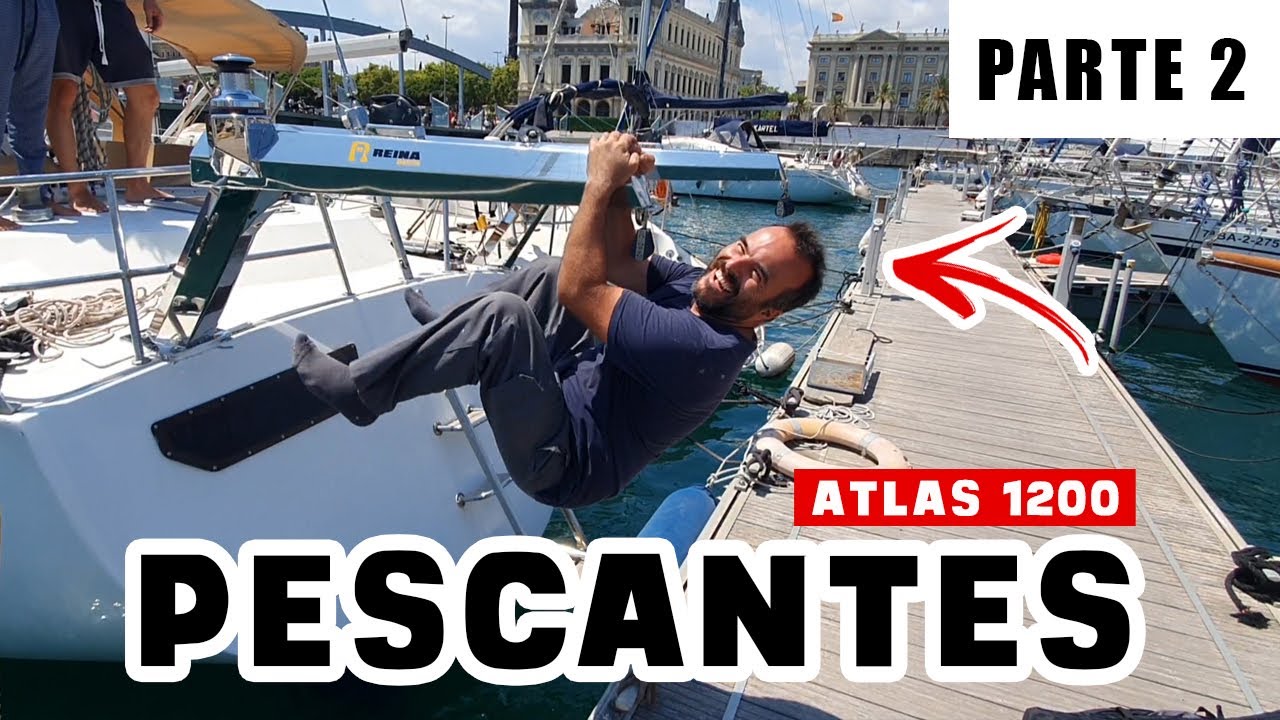 PESCANTES Atlas 1200 (parte 2) *DAVITS*