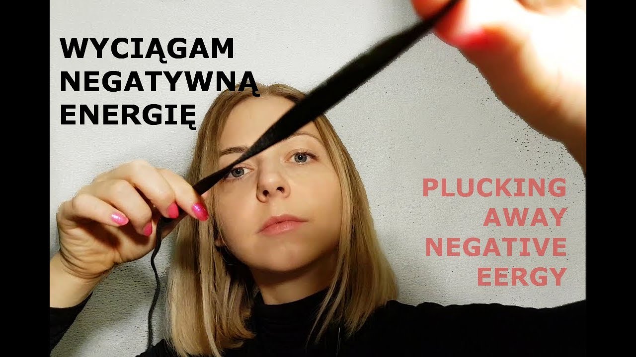 ASMR *PO POLSKU ☯ REIKI Oczyszczam Twoją Energię (Plucking the Negative Energy)