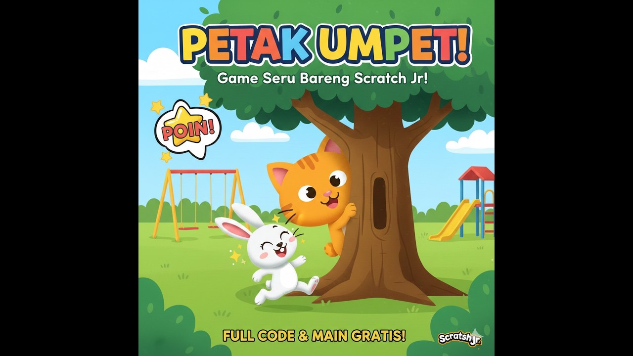Bikin Game Petak Umpet Keren di Scratch Jr! (Pakai Suara Sendiri)