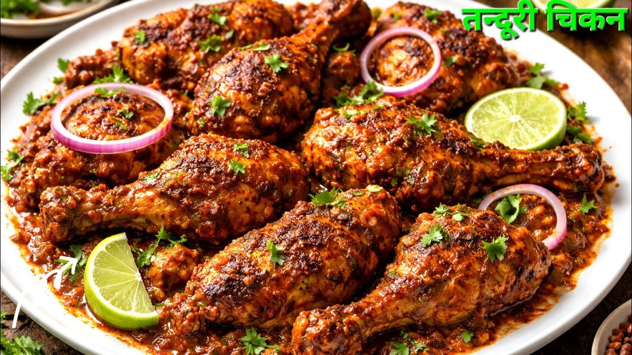 घर बैठे तन्दूरी चिकन बनाए || NEW STYLE 2026 || Arshiya Foods Kitchens 