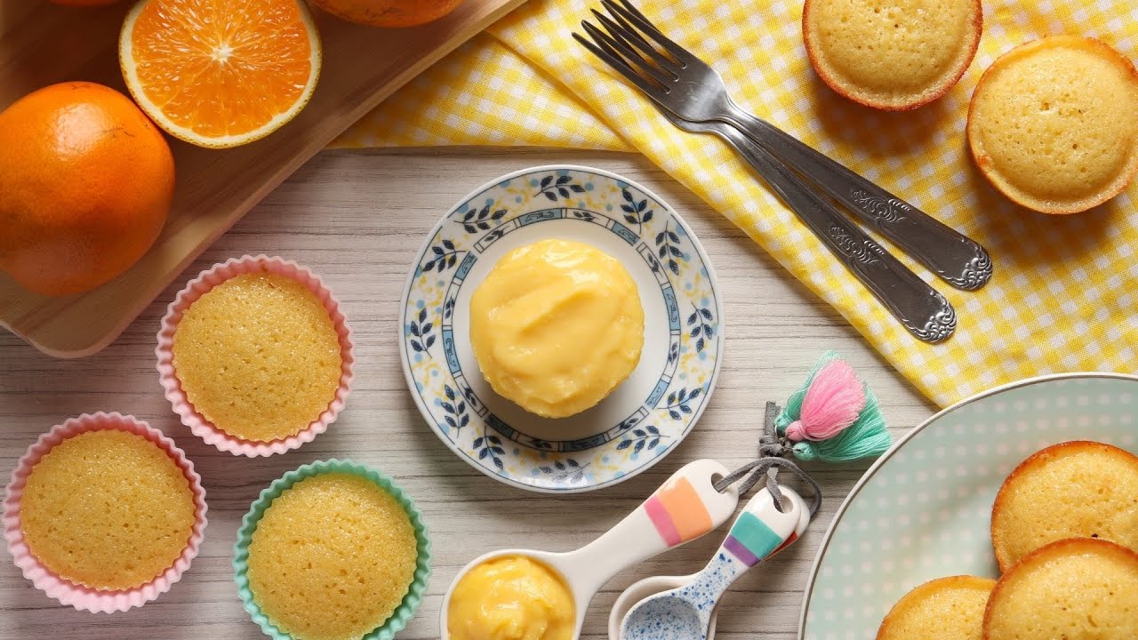 CUPCAKE DE LARANJA MUITO FOFINHO | ESSA RECEITA FUNCIONA