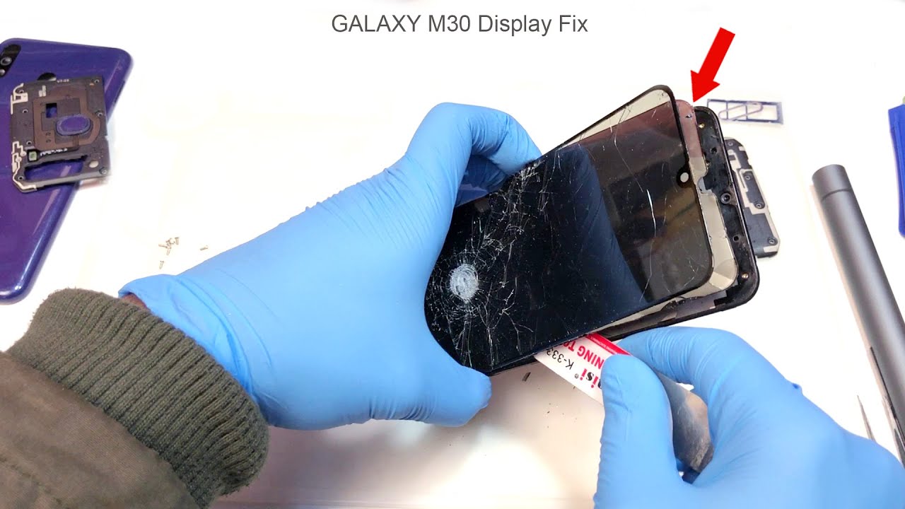 Samsung Galaxy M30 Display Replacement (Amoled Display) ✔
