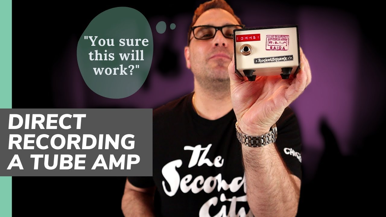 How to Record a Guitar Amp Direct