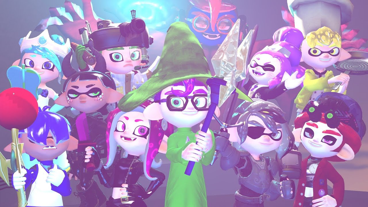 Saving Splatopia [Splatoon/Miitopia Stopmotion]