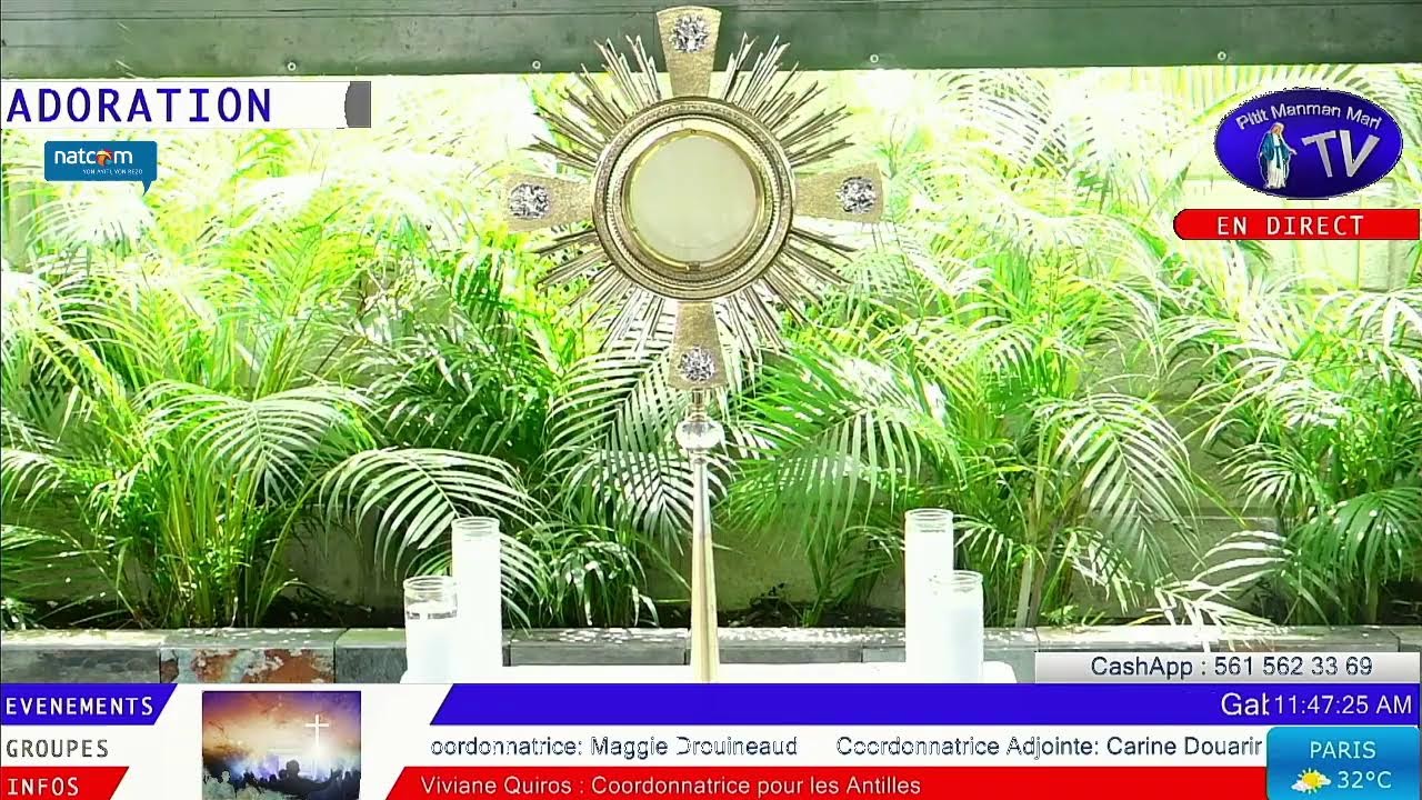 Jeudi 16 Juin 2022 - Adoration Saint Sacrement