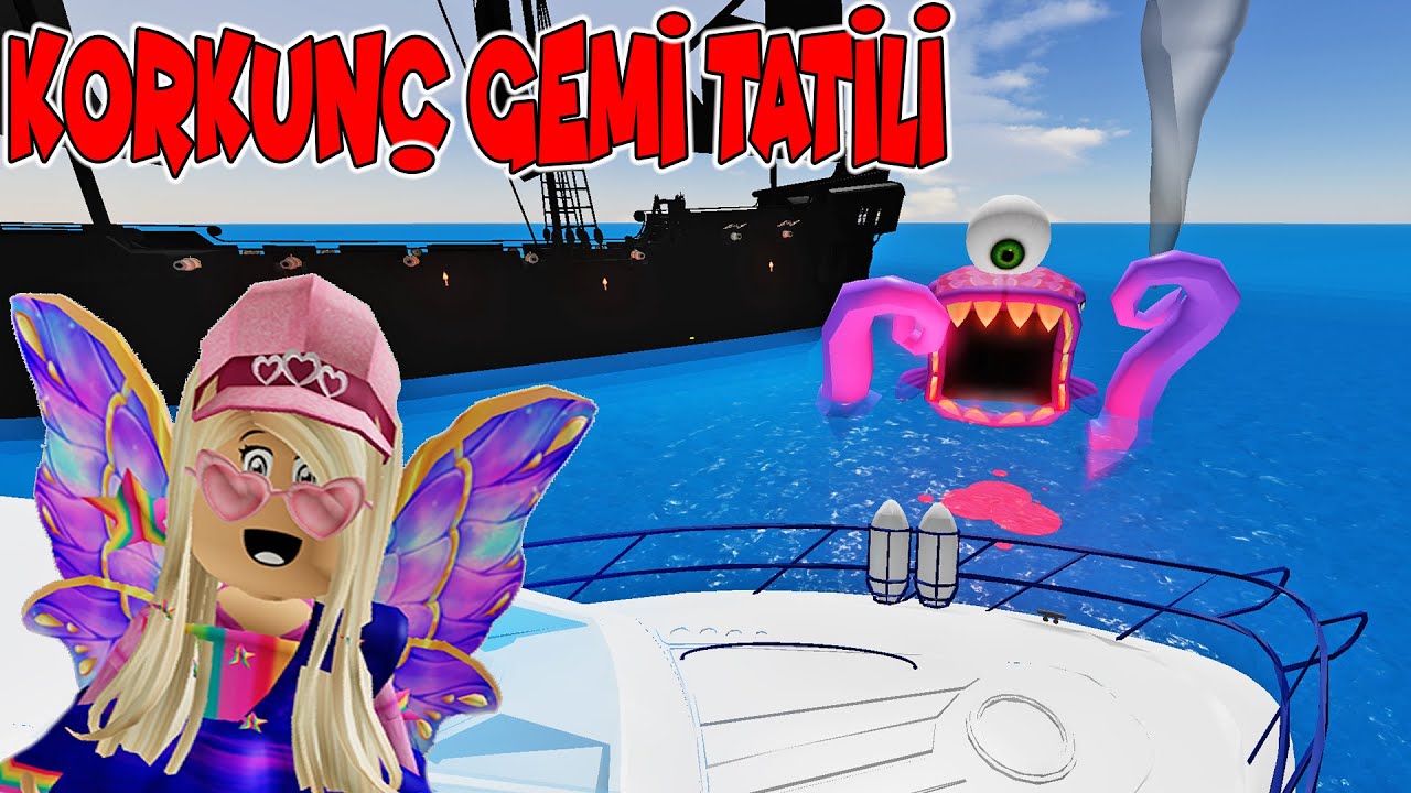 😱 KORKUNÇ GEMİ TATİLİ 🚢 | ROBLOX Cruise Story 🛳